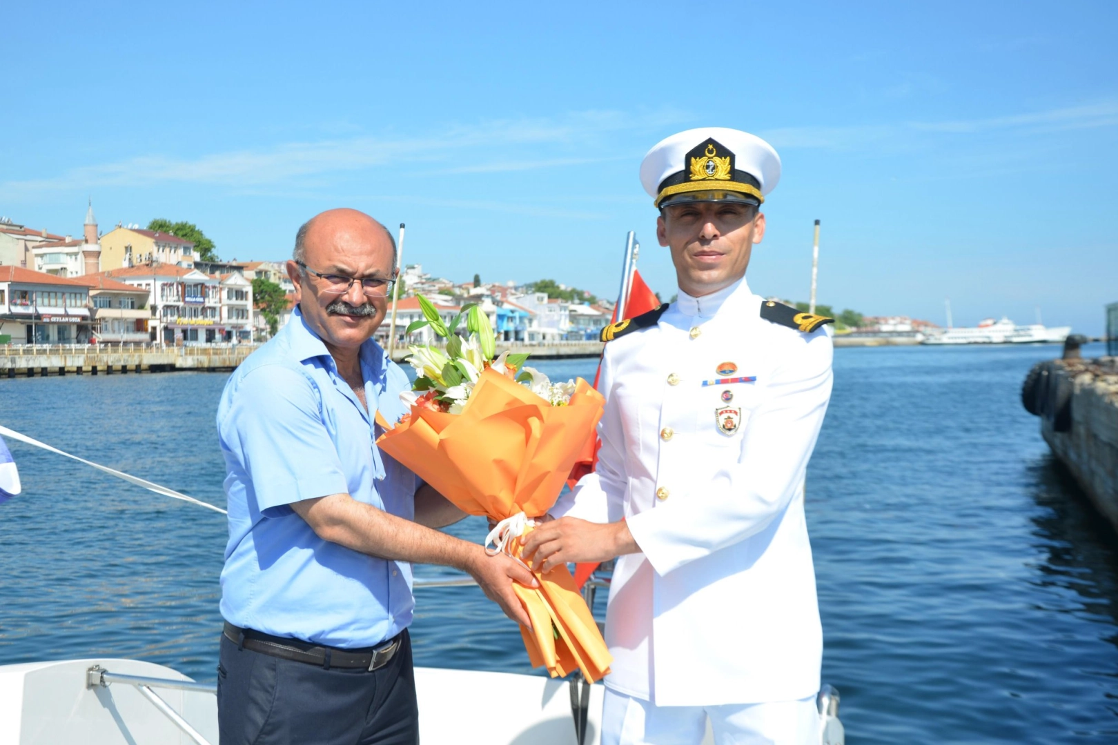 Mudanya'da Sahil Güvenlik Botu TCSG-25 44. Yıl Kutlamalarında Ziyarete Açıldı