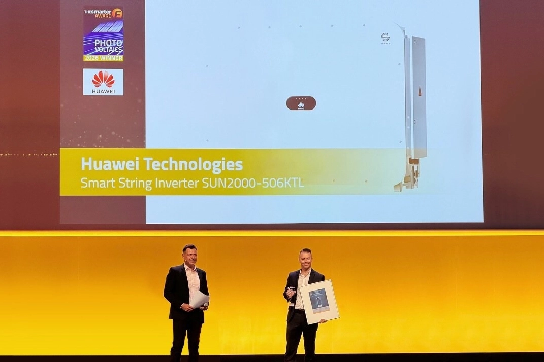 Huawei'nin 500 kW+ İnvertörü 'smarter E AWARD 2026'yı Kazandı: Sektörde Çığır Açan Yenilikler