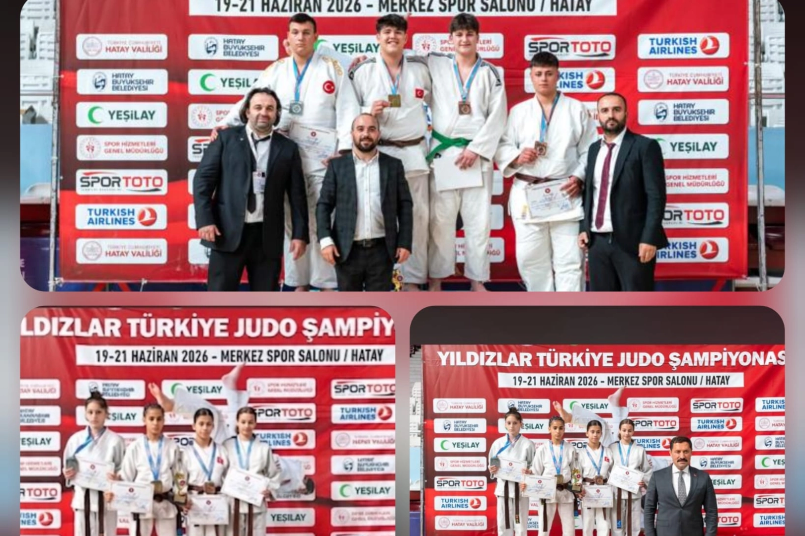Uzunköprülü Judocular Hatay'daki Türkiye Şampiyonası'nda 4 Derece Birden Kazandı