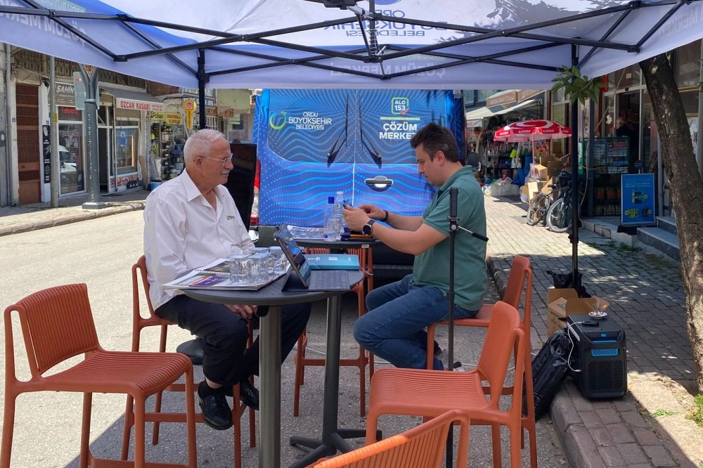 Ordu'da 153 Çözüm Merkezi İlçelerde Vatandaşla Buluşuyor
