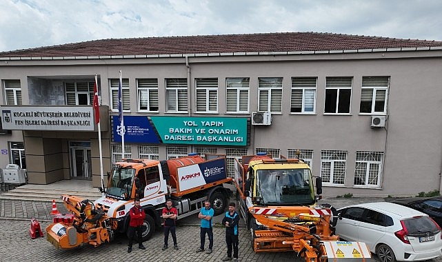 Kocaeli'de Akıllı Ekipmanlar 7/24 Görevde: 4 Mevsim Yol Güvenliği