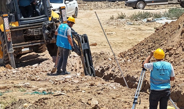 Aydın'da Altyapı Seferberliği: ASKİ 5,2 Milyon TL'lik Kanalizasyon Hattına Başladı
