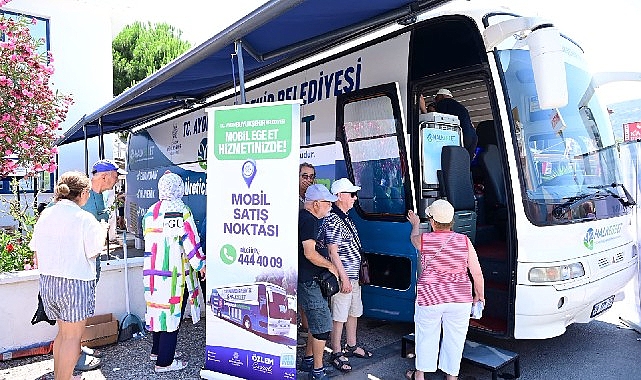 Didim'de Mobil Halk Ege Et Aracına Yoğun Talep: Vatandaşlar Memnun