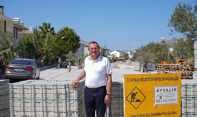 Ayvalık'a 200 Milyon TL'lik Dev Altyapı Yatırımı: 2026'ya Kadar 200 Bin Metrekare Parke Döşenecek