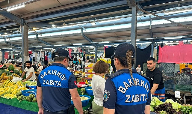 Bakırköy'de Pazar Denetimleri Sıkılaştı: Terazi Kontrol Noktaları Aktif