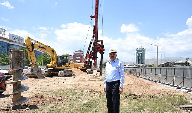 Konya'da Tarihi Altyapı Hamlesi: Tramvay Hattı Yeraltına Alınıyor