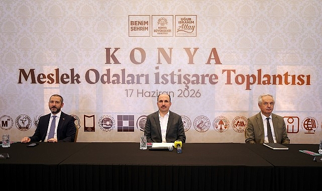 Konya Büyükşehir Belediye Başkanı Altay'dan Meslek Odalarına: 'Birlikte Güzel İşler Yapacağız'