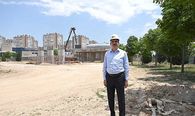 Konya'da Tramvay Hattı Köprüsü Yükseliyor: 21,1 Kilometrelik Yeni Hat Yolda