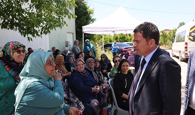 Başkan Aydın'dan Yeniceabat'ta Geleneksel Köy Hayrına Anlamlı Katılım