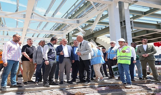 Kocaeli'de Dev Sosyal Yaşam Merkezi İçin 3 Bin Tonluk Çelik İmalat Tamamlandı