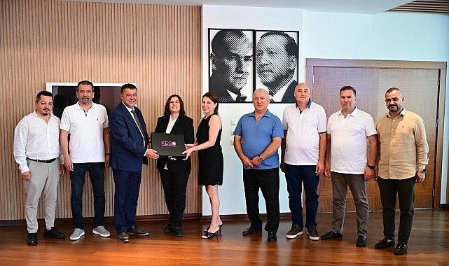 Kuşadası Esnaf Odası'ndan Başkan Çerçioğlu'na Anlamlı Ziyaret