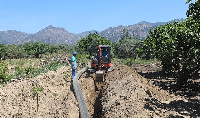 Buharkent'te 9,2 Milyon TL'lik Sulama Hattı: Üreticilere Müjde