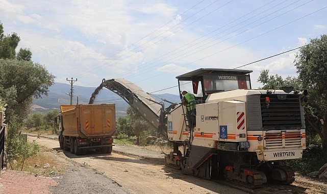 Kuyucak'ta Asfalt Çalışması: Başkan Çerçioğlu'nun Yol Hamlesi