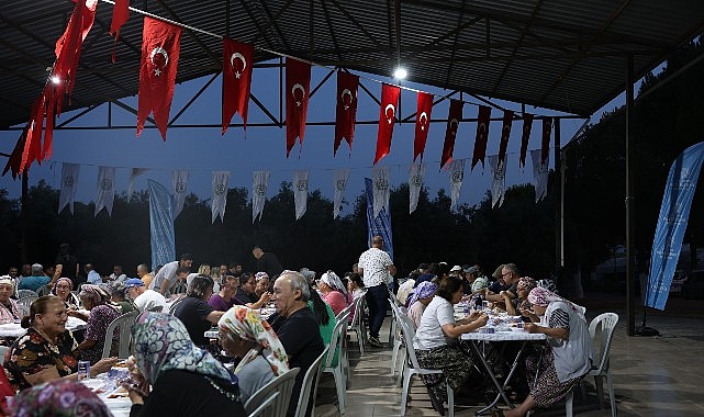 Aydın'da Muharrem Ayı İftarları Başladı: Başkan Çerçioğlu Tüm Halkı Sofraya Çağırdı