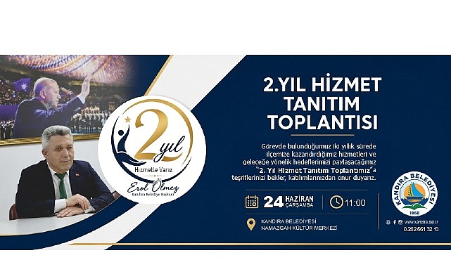 Kandıra Belediye Başkanı Erol Ölmez, 2 Yıllık Hizmet Karnesini Kamuoyuyla Paylaşacak