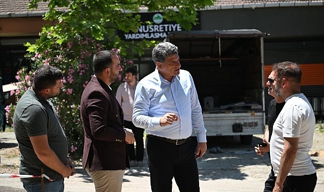 Kartepe Belediye Başkanı Kocaman, Nusretiye Meydan Projesi'nde İncelemelerde Bulundu
