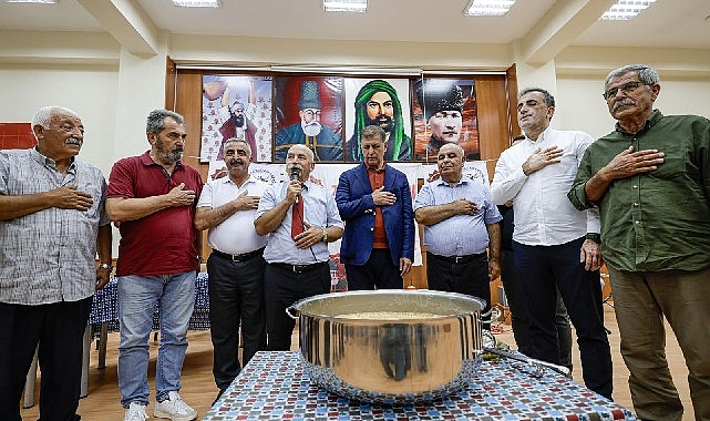 Başkan Tugay'dan Aşure Programında Dostluk ve Doğruluk Vurgusu: 'Hepimiz İnsanız'
