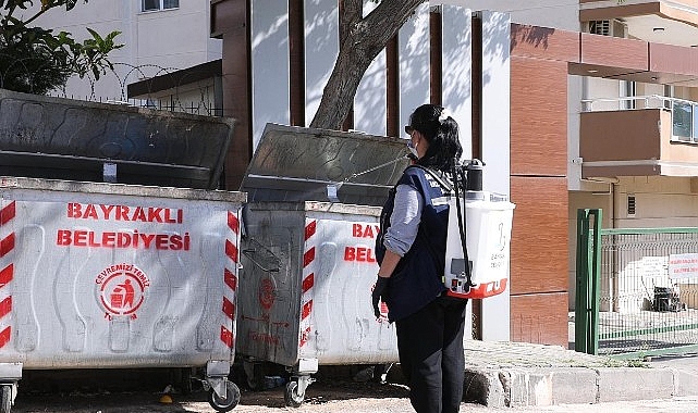 Bayraklı'da Yaz Boyunca Sivrisineklere Karşı Yoğun İlaçlama Seferberliği