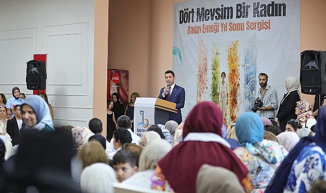 Bayraklı'da Bin 50 Kadının 6 Bin Eseri Yıl Sonu Sergisinde Görücüye Çıktı