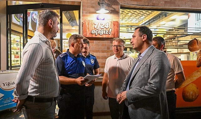 Bornova'da Gece Yarısı Fırın Baskını: 15 İşletmede Şok Denetim