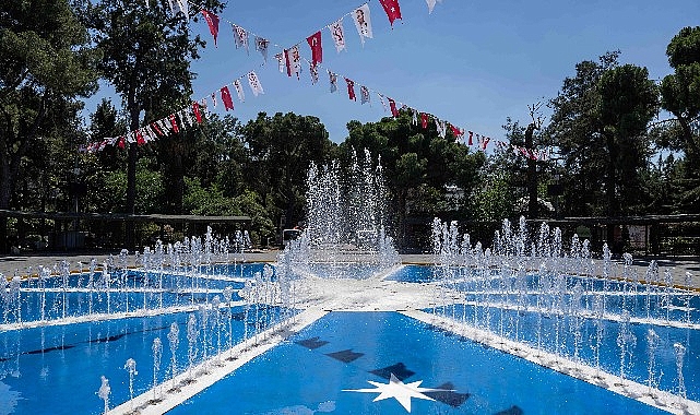 Bornova Büyükpark'ta Kuru Havuz Yenilendi: Kuzey Yıldızı Mottosu Hayat Buldu