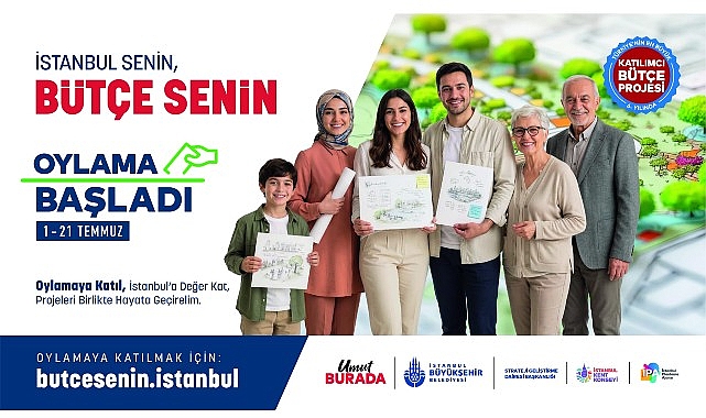 İstanbul'un Katılımcı Bütçesinde Oylama Heyecanı: 634 Proje Yarışacak
