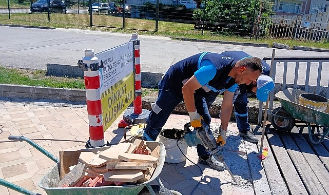 Değirmendere Sahili'nde Büyükşehir'den Kapsamlı Bakım: Yürüyüş ve Bisiklet Yolları Yenileniyor