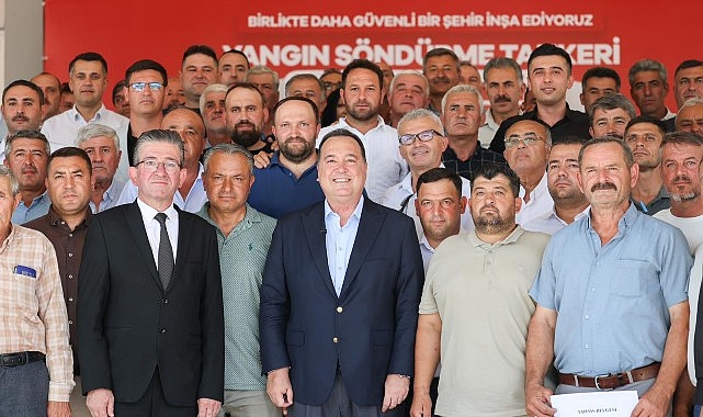 Manisa'da 200 Yangın Tankeri ile Erken Müdahale Seferberliği: İlk 48 Mahalleye Teslimat Yapıldı
