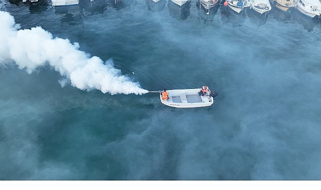 Antalya Büyükşehir'den 640 kilometrelik sahil şeridinde denizden vektör mücadelesi