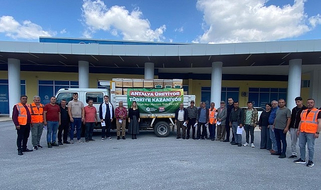 Antalya Büyükşehir'den 408 arı kovanı: 136 üreticiye destek