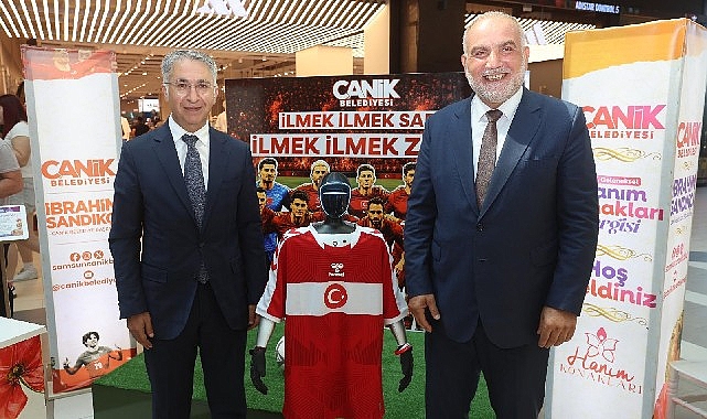Canikli Kadınlardan Milli Takıma Dünya Kupası İçin Özel Destek Standı