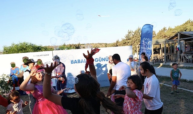 Babalar Günü'nde özel buluşma: Çeşme Belediyesi'nden özel gereksinimli çocuklara piknik