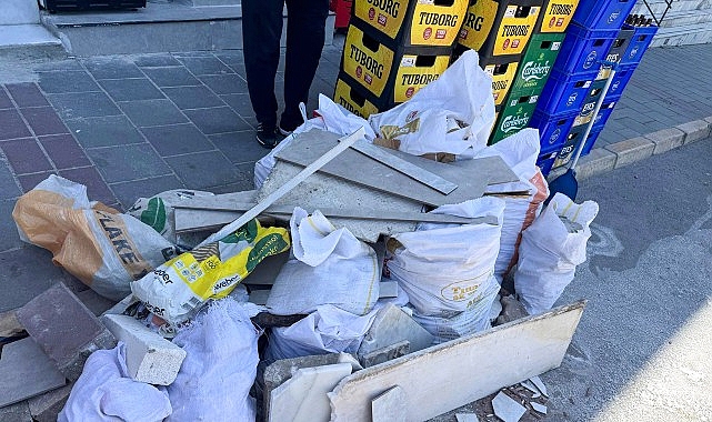 Çiğli'de Kaçak Moloz Dökümüne Karşı Denetimler Aralıksız Sürüyor