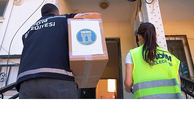 Didim Belediyesi'nden İhtiyaç Sahiplerine Temizlik Kolisi ve Hasta Bezi Desteği