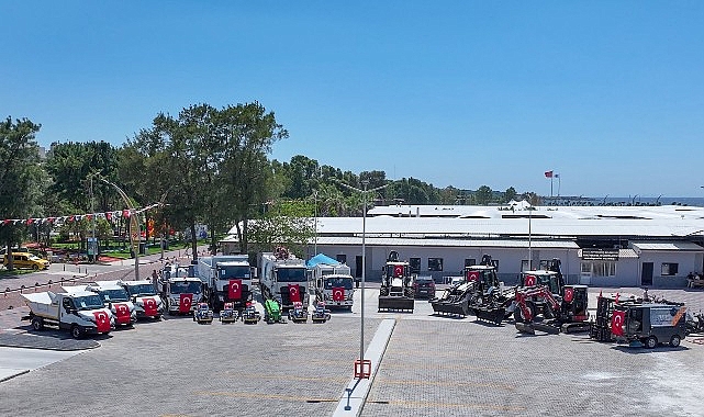 Didim Belediyesi Tasarrufla Araç Filosunu Güçlendiriyor: Yeni İş Makineleri Hizmete Girdi
