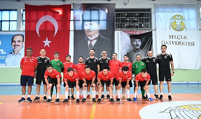 Down Sendromlu Futsal Milli Takımı Dünya Kupası İçin Konya'da Kamp Yaptı
