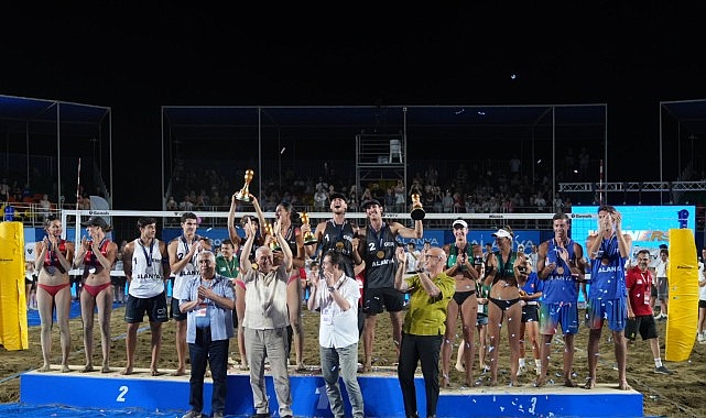 Alanya'da Dünya Plaj Voleybolu Şampiyonları Belli Oldu: Kızılkule'nin 800. Yılına Özel Kupa