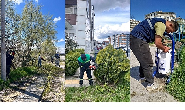 Kahramankazan'da Kapsamlı Çevre Düzenlemesi: 10'dan Fazla Noktada Bakım ve Onarım