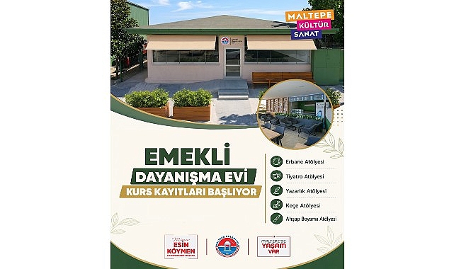 Maltepe'de Emeklilere Müjde: Emekli Dayanışma Evi'nde Ücretsiz Kurslar Başlıyor