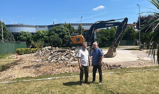 Kocaeli'de emekli polisler için 250 metrekarelik sosyal lokal inşası başladı