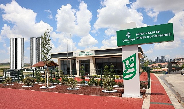 Çankaya'nın İkinci Bebek Kütüphanesi 'Minik Kalpler' Dodurga'da Açıldı