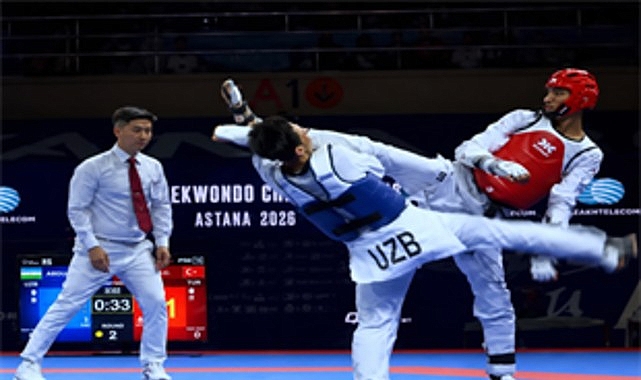 İzmirli tekvandocular Astana'da gümüş ve bronz madalya kazandı