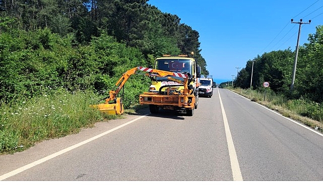 Kandıra'da Yollar Yaz Sezonuna Hazırlanıyor: Kerpe'de Tehlikeye Karşı Temizlik Seferberliği