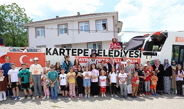 Kartepe'de Bayram Şenliği: 4 Gün Boyunca Mahallelerde Çocuklarla Buluşma