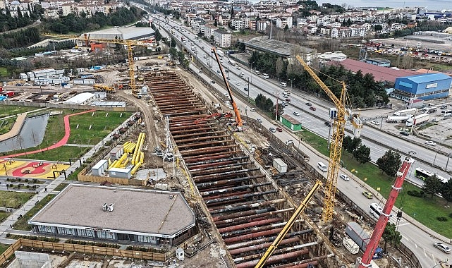 Körfezray Metro Projesi'nde 6 TBM ile Tünel Kazıları Hız Kesmeden Devam Ediyor