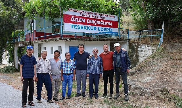 Koçarlı Muhtarlarından Başkan Çerçioğlu'na Teşekkür: İkizdere Barajı'ndan 8 Milyon TL'lik Su Hattı