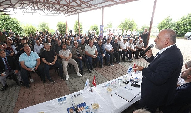 Canik'te Vatandaş Sordu Başkan Cevapladı: Kozlu Mahallesi'nde Yoğun Katılım