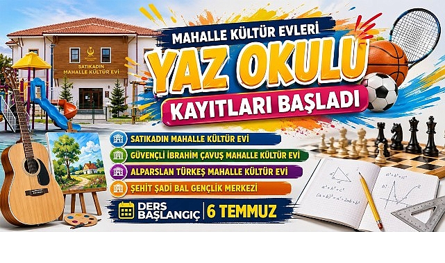 Kahramankazan'da Yaz Okulu Heyecanı: 6 Temmuz'da Başlıyor