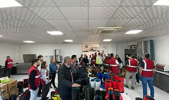 Manisa Büyükşehir'den İş Güvenliği Uzmanlarına KKD Eğitimi ve Teknik Gezi