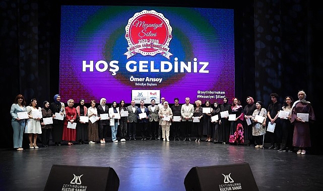 Zeytinburnu'nda 1.165 Kursiyer Mezuniyet Coşkusu Yaşadı: Sergi ve Şölen Bir Arada
